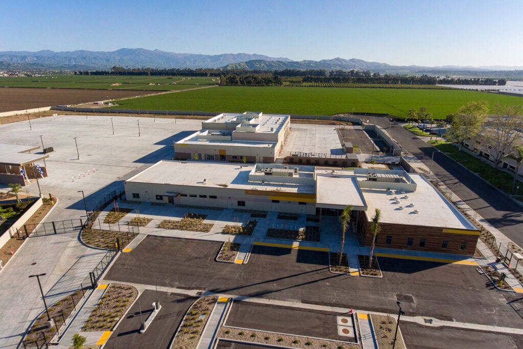 aerial of new gctd facility