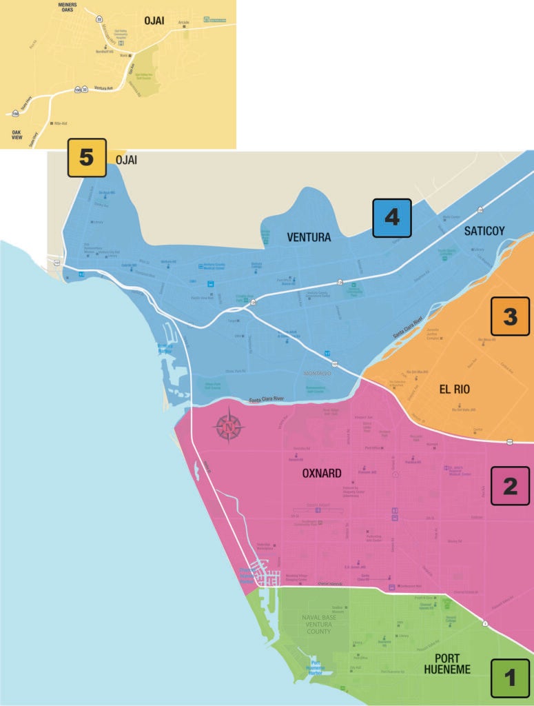 map of areas served by access zones